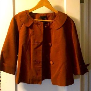 Peter Pan collar blazer